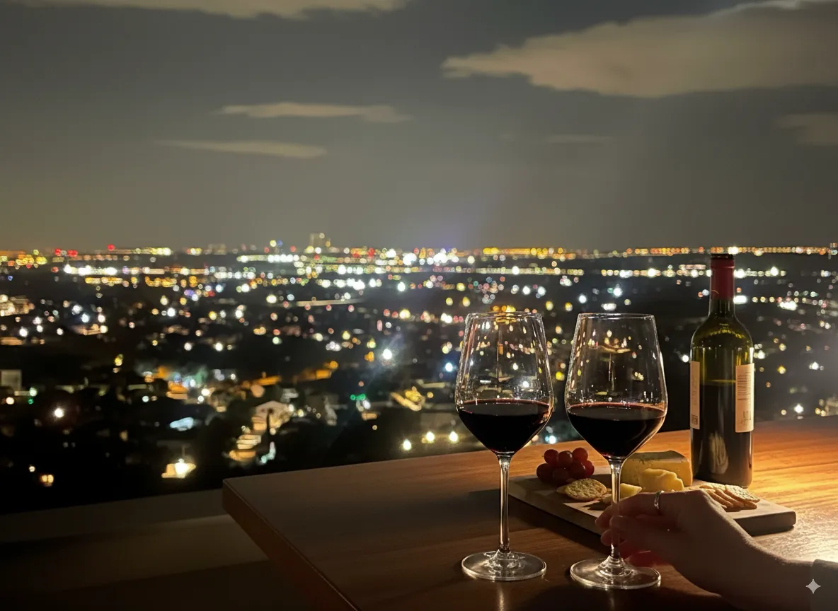 Vista interior del restaurante Asador Argentino El Mirador