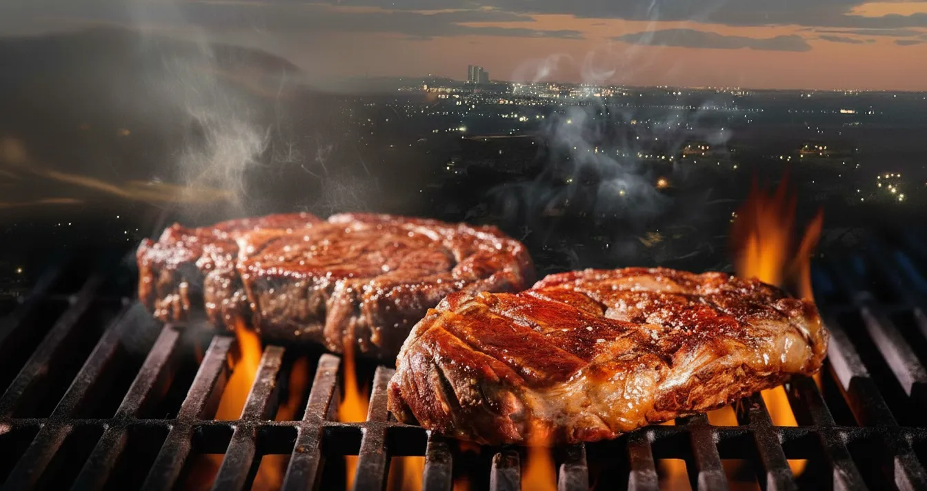 Vistas desde la terraza del Asador El Mirador